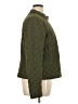 Ann Taylor 100% Polyester Argyle Green Jacket Size 16 - photo 4