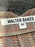 Walter Baker Plaid Brown Dress Pants Size 10 - photo 7
