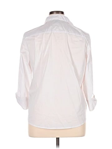 Anne Klein 3/4 Sleeve Button-Down Shirt (view 2)