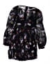 Bebe Floral Black Cocktail Dress Size 00 (petite) - photo 2