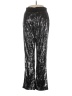 RTA Road To Awe 100% Polyester Metallic Silver Casual Pants Size M - photo 2