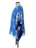 Susan Graver 100% Polyester Blue Poncho Size L - photo 5