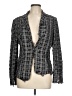 Anne Klein 100% Nylon Tweed Gray Blazer Size 10 - photo 1