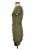 Final Touch Solid Green Casual Dress Size S - photo 5