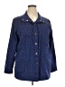 Chico's Polka Dots Blue Blazer Size XL (3) - photo 1