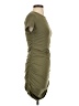 Final Touch Solid Green Casual Dress Size S - photo 4