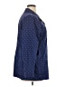 Chico's Polka Dots Blue Blazer Size XL (3) - photo 4