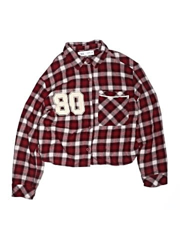 Zara Long Sleeve Button-Down Shirt (view 1)
