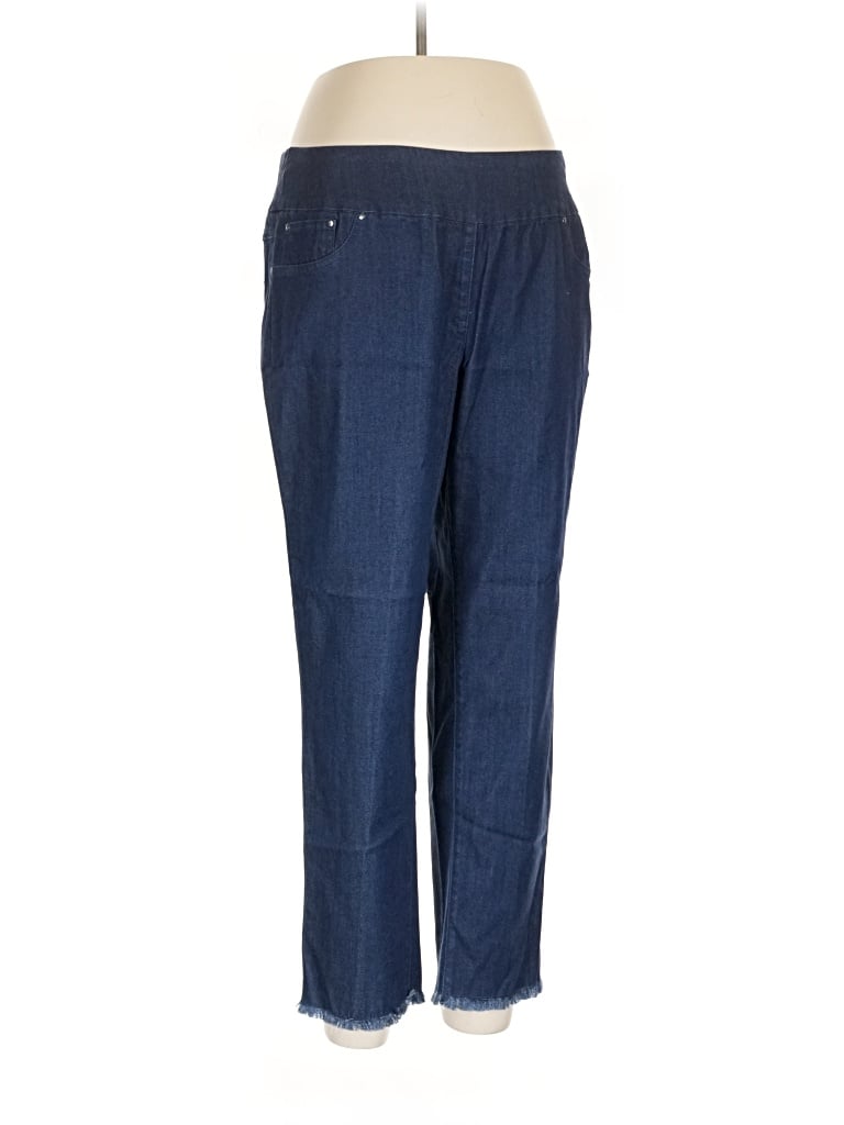 Pre-owned Ruby Rd. Jeggings In Blue