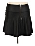 Forever 21 Solid Black Casual Skirt Size L - photo 2