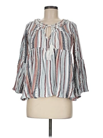 Altar'd State 3/4 Sleeve Blouse (view 1)