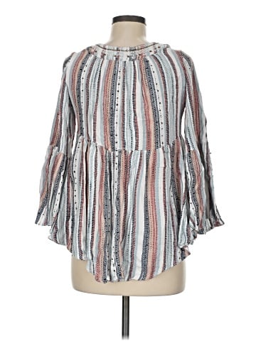 Altar'd State 3/4 Sleeve Blouse (view 2)