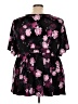 Torrid Black Short Sleeve Blouse Size 5X Plus (5) - photo 2