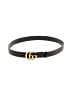 Gucci 100% Leather Black Leather Marmont Belt Size M - photo 1
