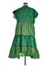 Printfresh 100% Cotton Green Casual Dress Size 1X - photo 2