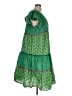Printfresh 100% Cotton Green Casual Dress Size 1X - photo 4