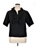 Marc Bouwer Black Short Sleeve Blouse Size XL (estimated) - photo 1