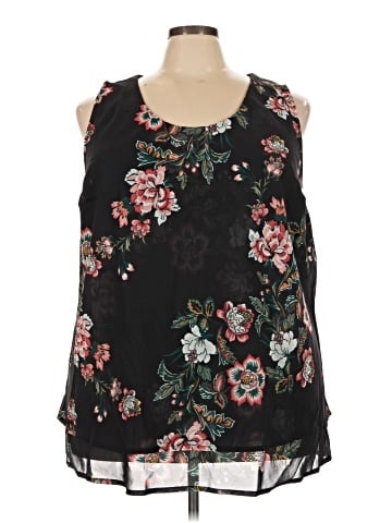 Roaman's Sleeveless Blouse (view 1)