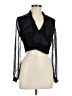 Betsy's Things Black Long Sleeve Blouse Size 8 - photo 1
