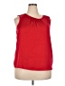 Apt. 9 100% Polyester Red Sleeveless Blouse Size XXL - photo 1