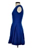 Bar III Solid Blue Cocktail Dress Size S - photo 5