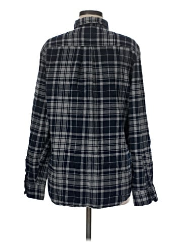 St. John's Bay Long Sleeve Button-Down Shirt (view 2)