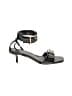 J.Crew 100% Leather Black Sandals Size 8 1/2 - photo 1