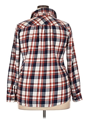 Lands' End Long Sleeve Button-Down Shirt (view 2)