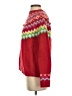 Boden Argyle Red Pullover Sweater Size 6 - photo 5
