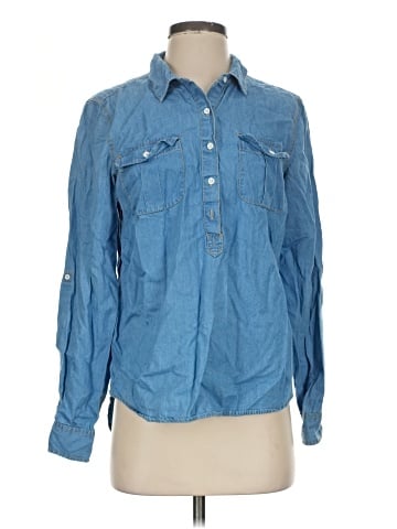 Gap Outlet Long Sleeve Button-Down Shirt (view 1)