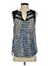 Daniel Rainn 100% Polyester Blue Sleeveless Blouse Size XS - photo 1