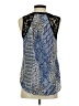 Daniel Rainn 100% Polyester Blue Sleeveless Blouse Size XS - photo 2