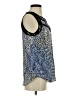 Daniel Rainn 100% Polyester Blue Sleeveless Blouse Size XS - photo 4