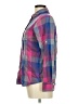 XXI Plaid Purple Long Sleeve Button-Down Shirt Size M - photo 5