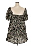 Nine West Animal Print Black Casual Dress Size XXL - photo 2