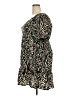 Nine West Animal Print Black Casual Dress Size XXL - photo 5