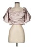 Express 100% Polyester Pink 3/4 Sleeve Blouse Size M - photo 1