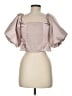 Express 100% Polyester Pink 3/4 Sleeve Blouse Size M - photo 2
