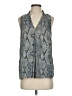 Noir 100% Polyester Blue Sleeveless Blouse Size S - photo 1