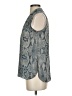 Noir 100% Polyester Blue Sleeveless Blouse Size S - photo 5