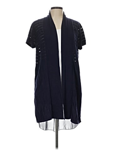 August Silk Cardigan (view 1)