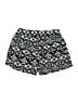 Faded Glory Print Black Shorts Size 10 - photo 1