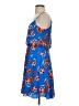 CeCe 100% Polyester Tropical Blue Casual Dress Size 0 - photo 5