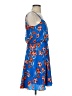CeCe 100% Polyester Tropical Blue Casual Dress Size 0 - photo 4