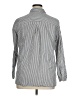 Old Navy Stripes Silver Long Sleeve Button-Down Shirt Size XL - photo 2