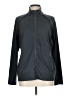 Danskin Now Solid Black Gray Track Jacket Size L - photo 1