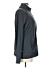 Danskin Now Solid Black Gray Track Jacket Size L - photo 4