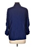 Roz & Ali Blue 3/4 Sleeve Button-Down Shirt Size XL - photo 2