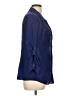 Roz & Ali Blue 3/4 Sleeve Button-Down Shirt Size XL - photo 4
