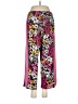 Cuddl Duds Floral Pink Casual Pants Size M - photo 2